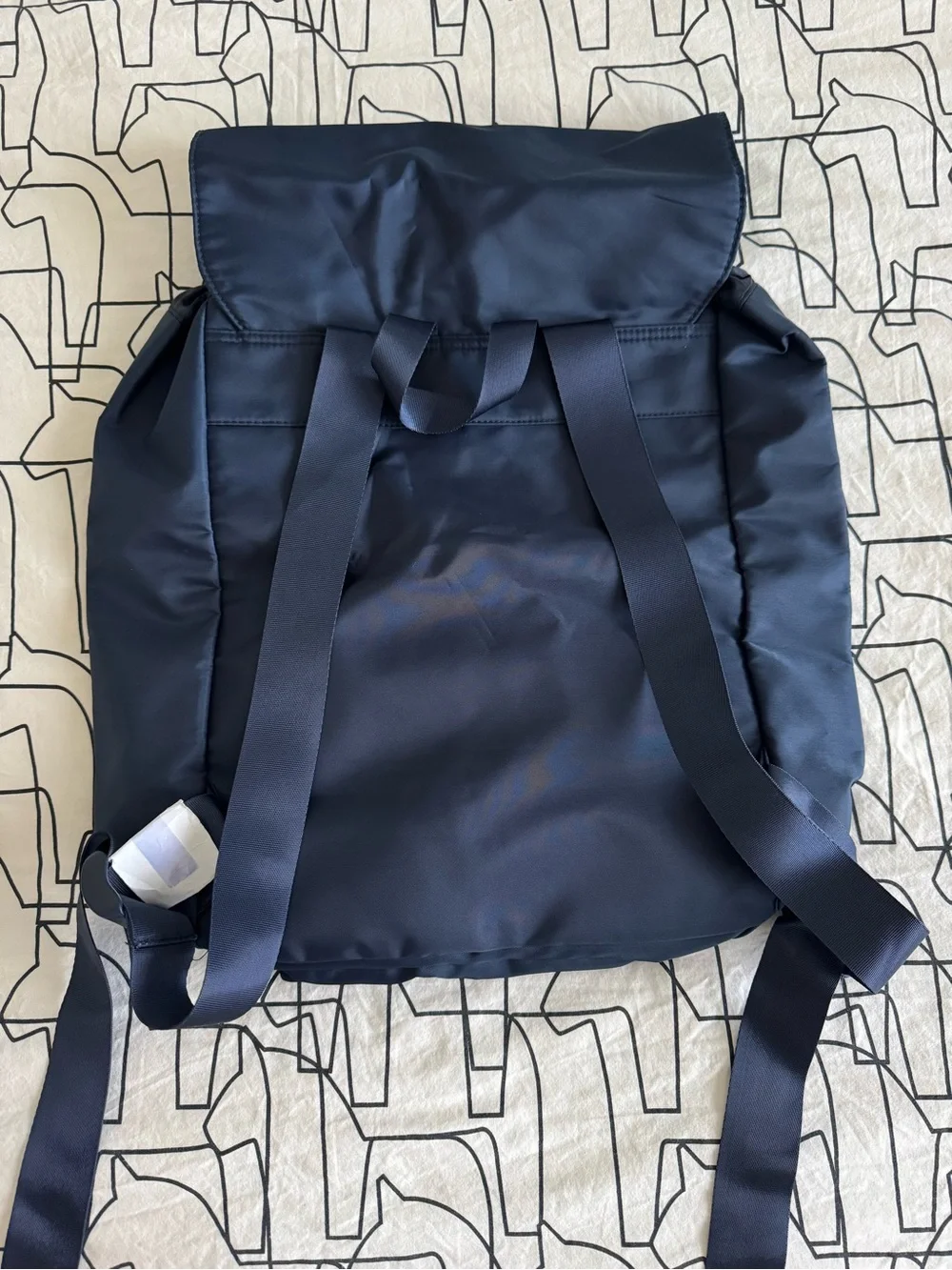 Jean Paul Gaultier Black Backpack with Gold Logo